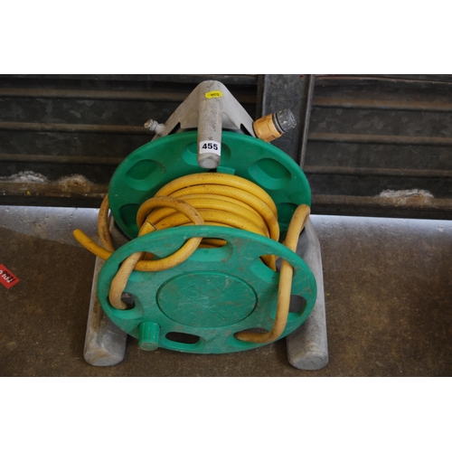 455 - HOSE PIPE AND REEL