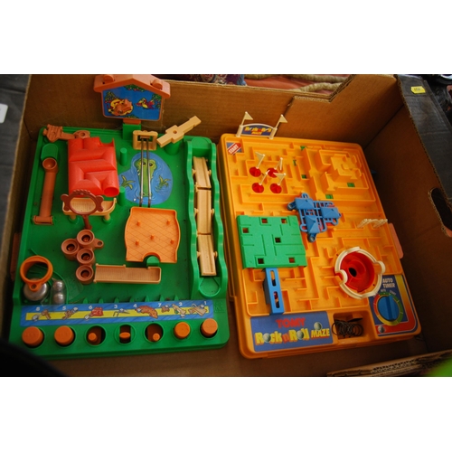 473 - TOMY OBSTACLE COURSE GAME AND ROCK AND ROLL MAZE