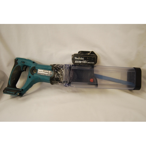 50 - MAKITA DJR182 CORDLESS RIP SAW WITH BATTERY