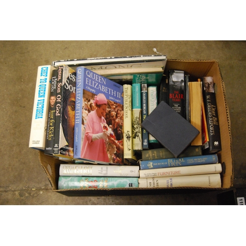 116 - BOX OF BOOKS