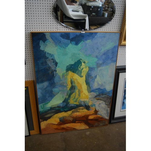 267 - LARGE OIL PAINTING 