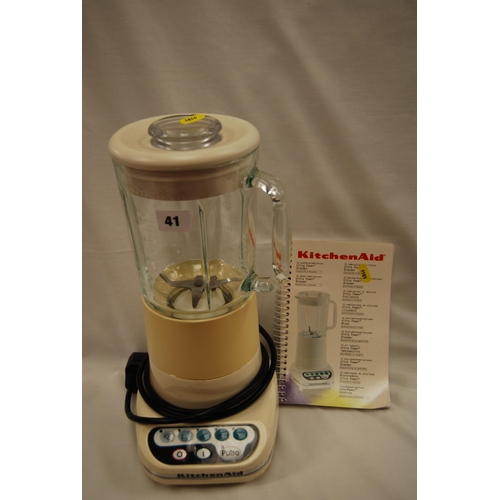 41 - KITCHEN AID BLENDER