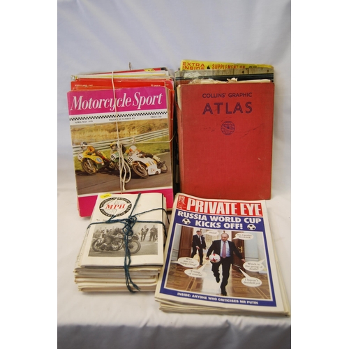 448 - QUANTITY OF MOTORCYCLE SPORT AND MPH MAGAZINES C.1970S AND 1980S