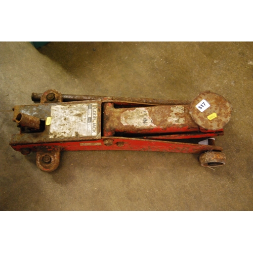 517 - OLD FLOOR JACK