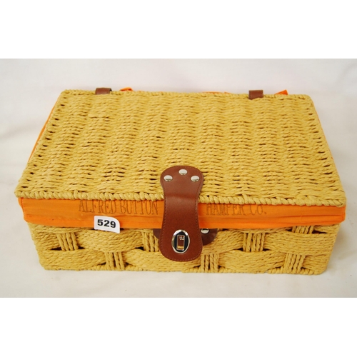 529 - ALFRED BUTTON HAMPER