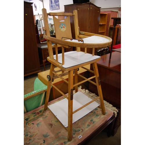 591 - BABIES VINTAGE METAMORPHIC HIGH CHAIR