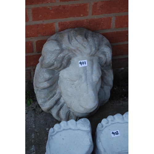 901 - LION FACE WALL MASK