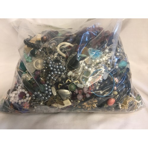 20 - 8.8KG BAG OF ASSORTED JEWELLERY