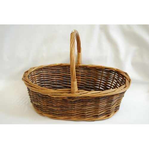 178 - CANE SHOPPING BASKET