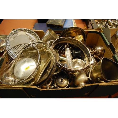 312 - QUANTITY OF SILVER PLATED WARE