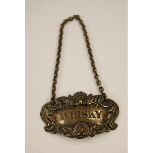 396 - SCOTCH WHISKY DECANTER LABEL