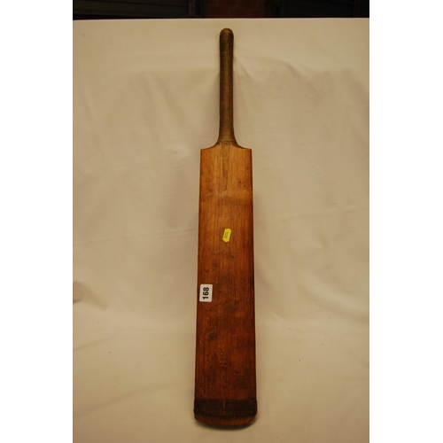 168 - VINTAGE WILLOW CRICKET BAT