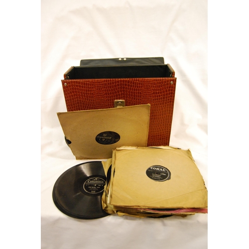 198 - RECORD CASE OF 78 RPM RECORDS