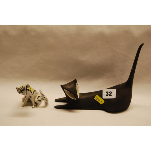 32 - ROYAL DUX CERAMIC CAT & KEZZEL CERAMIC CAT