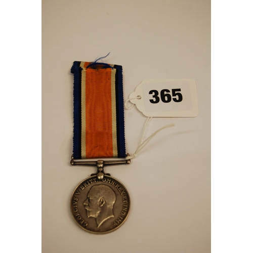 365 - 1914-18 WAR MEDAL AWARED TO 2 AM N. JOHNSON