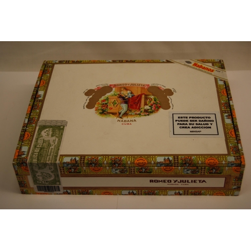 391 - UNOPENED BOX OF ROMEO Y JULIETA HABANA CIGARS