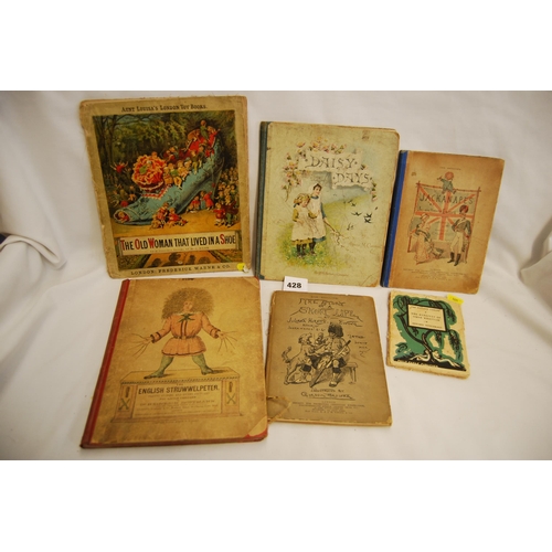 428 - 1 VOLUME THE RUBAIYAT OF OMAR KHAYYAM, 1 VOLUME STRUWWELPETER, 1 VOLUME STORY OF A SHORT LIFE, 1 VOL... 