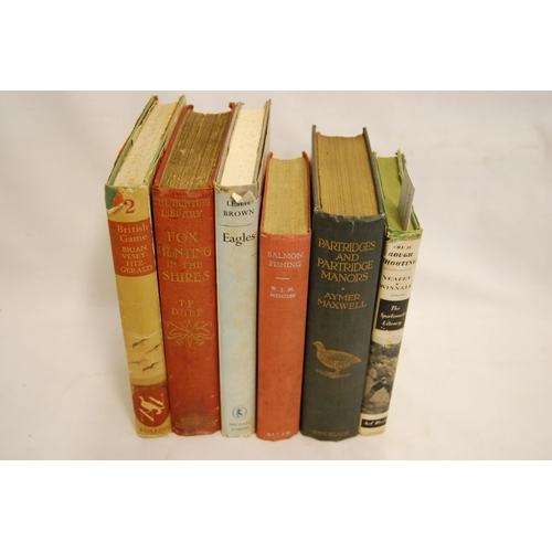 439 - 1 VOLUME ROUGH SHOOTING, 1 VOLUME SALMON FISHING, 1 VOLUME PARTRIDGES AND PARTRIDGE MANORS, 1 VOLUME... 