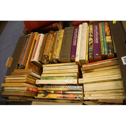 454 - QUANTITY OF COOKERY BOOKS