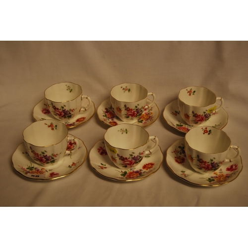 58 - SET OF SIX ROYAL CROWN DERBY 