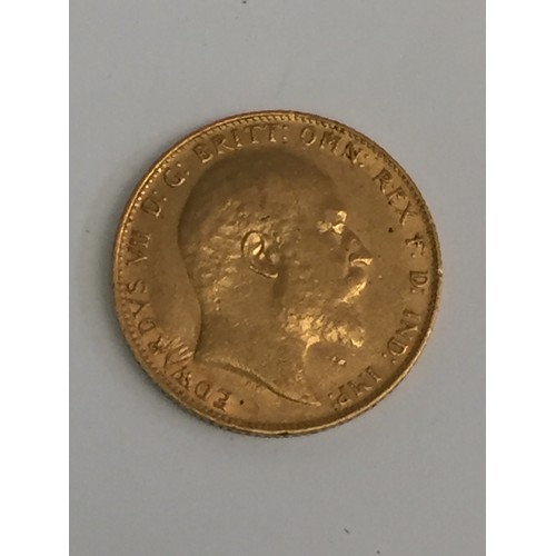 342 - 1910 GOLD SOVEREIGN (8.0gm) P2300081561