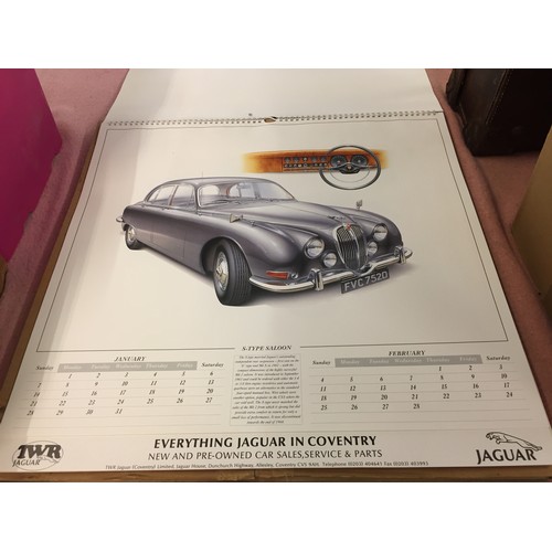 464 - 1990 JAGUAR CAR CALENDER