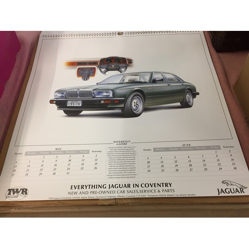 464 - 1990 JAGUAR CAR CALENDER