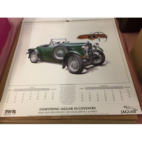 464 - 1990 JAGUAR CAR CALENDER