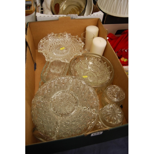 153 - QUANTITY OF GLASSWARE