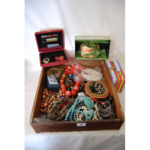 9 - QUANTITY OF MISCELLANEOUS JEWELLERY