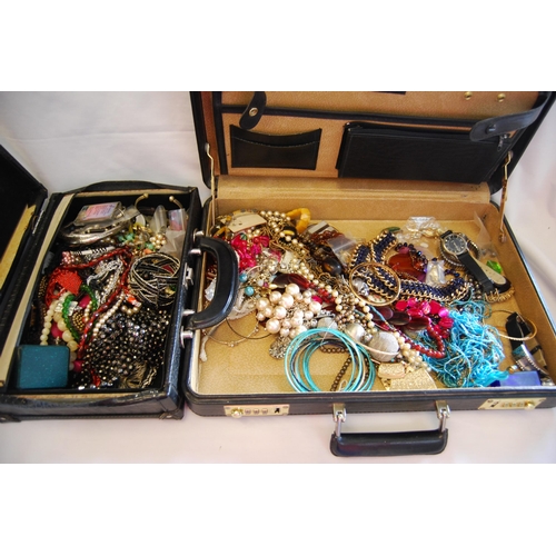 14 - 2 CASES OF JEWELLERY