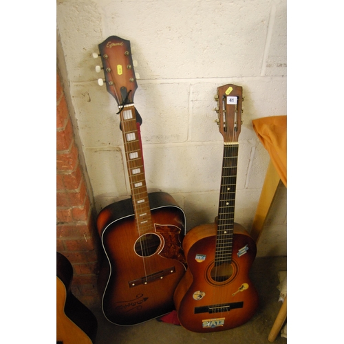 41 - ENCORE GUITAR & EGMOND GUITAR