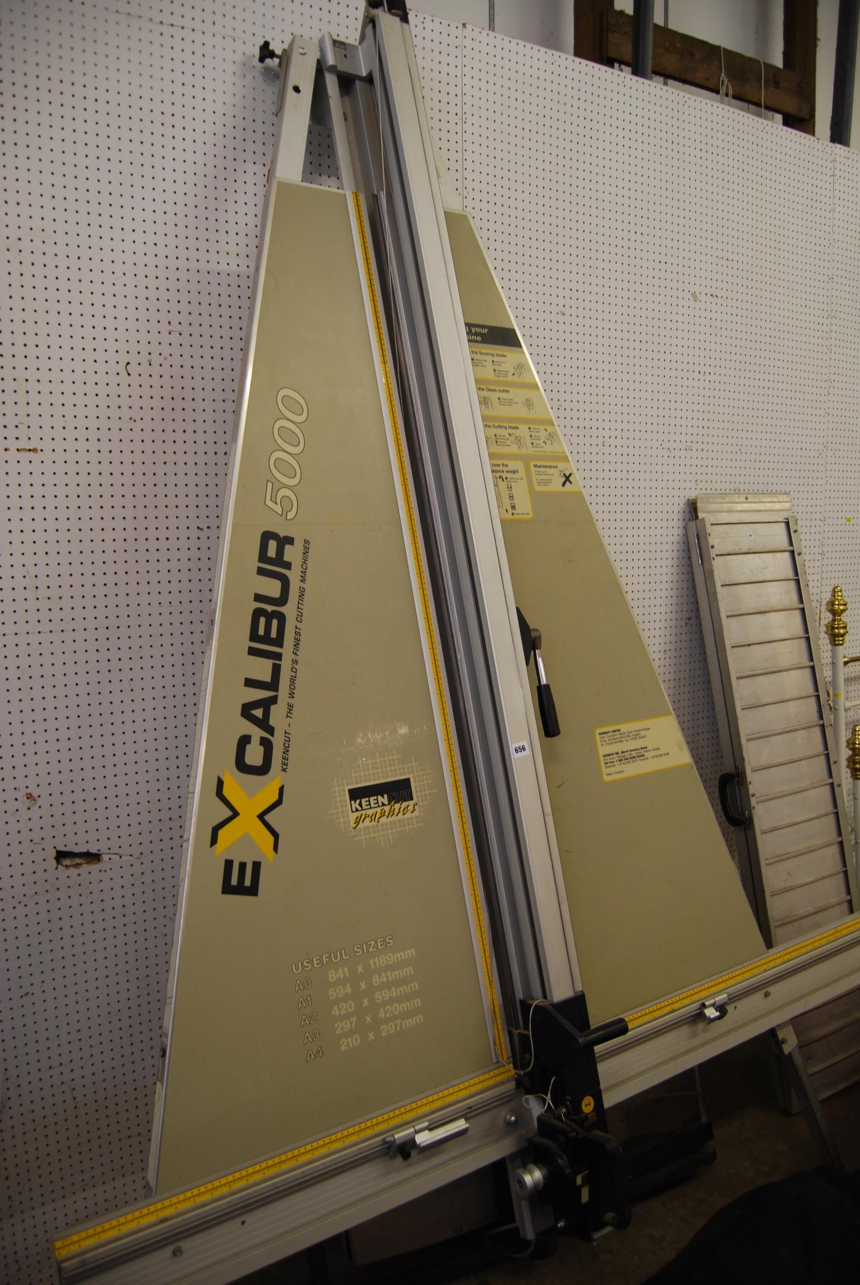 EXCALIBUR 5000 PICTURE FRAMING GUILLOTINE & HEAT PRESS