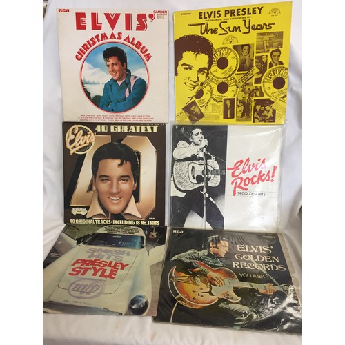 97 - 30 ELVIS LPs