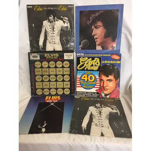 97 - 30 ELVIS LPs