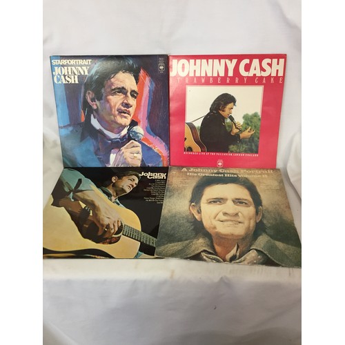 118 - QUANTITY OF JOHNNY CASH RECORDS