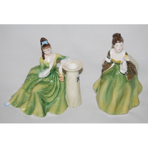 20 - ROYAL DOULTON BONE CHINA FIGURINE 