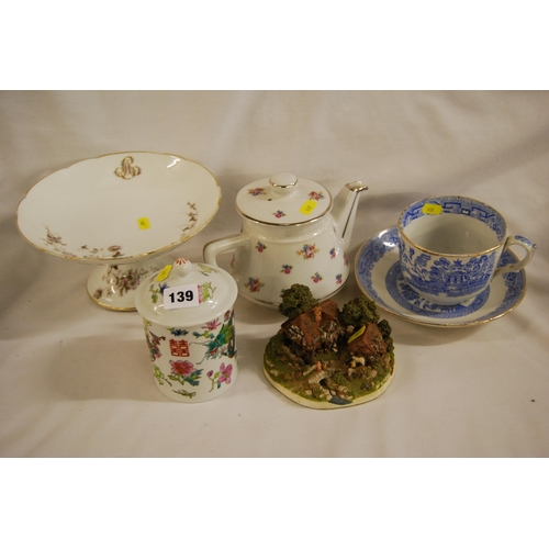 139 - QUANTITY OF DECORATIVE CHINA