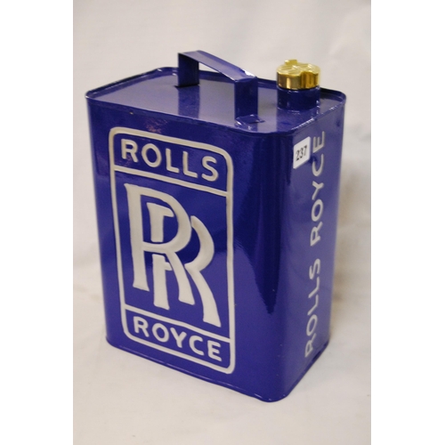 237 - ROLLS ROYCE FUEL CAN