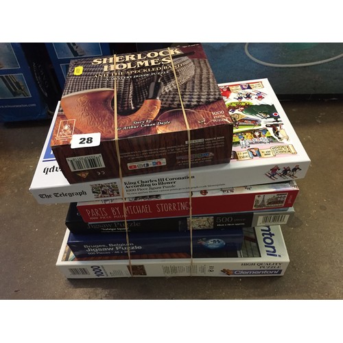 28 - QUANTITY OF JIGSAWS