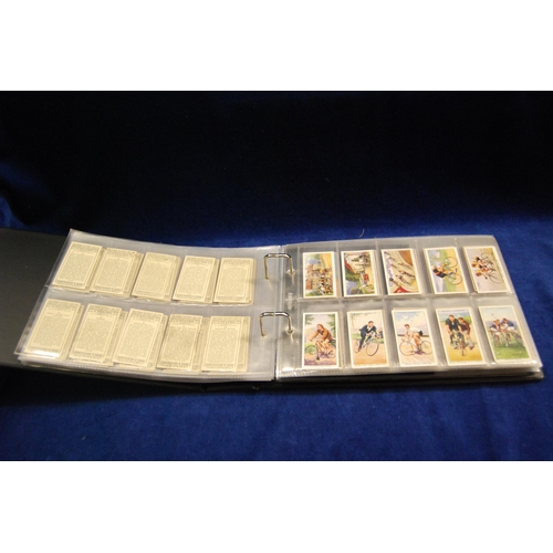 459 - ALBUM OF 11 SETS OF CIGARETTE CARDS