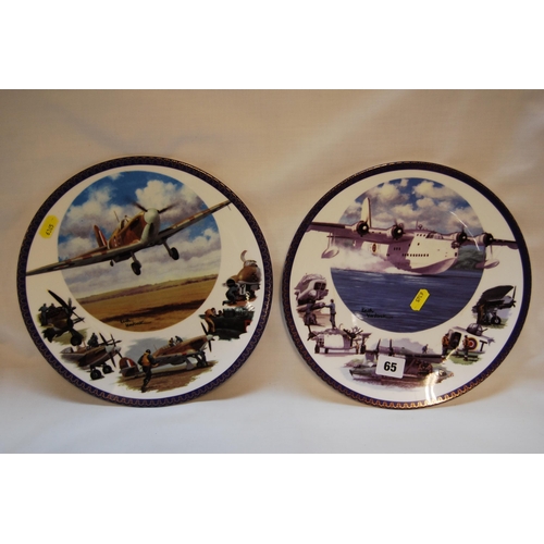 65 - 2 ROYAL WORCESTER COLLECTORS PLATES 