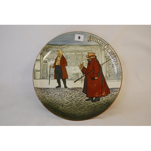 9 - ROYAL DOULTON PLATE 