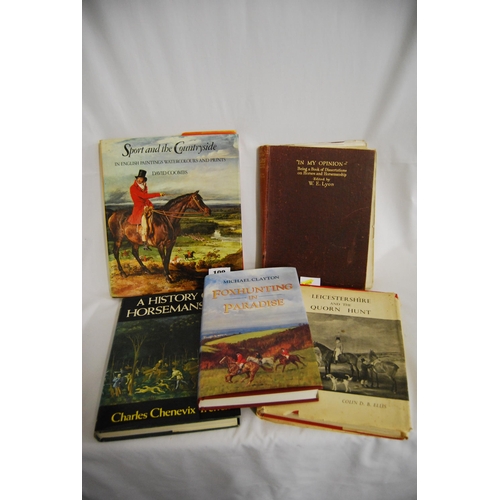 109 - 5 VARIOUS HUNTING BOOKS