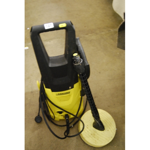 127 - KARCHER PRESSURE WASHER