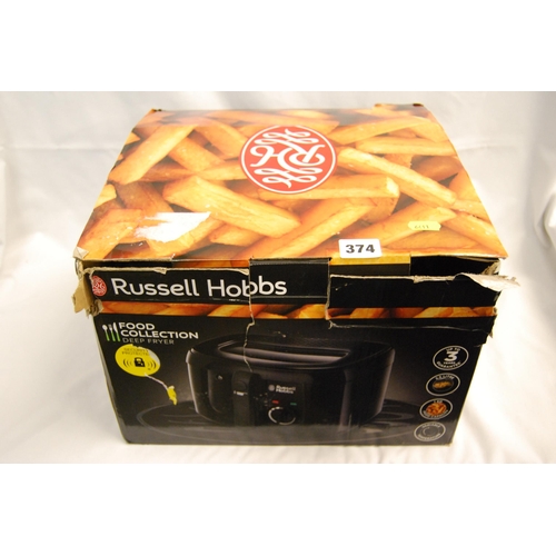 374 - RUSSSELL HOBBS DEEP FRYER (BRAND NEW) P2300125194