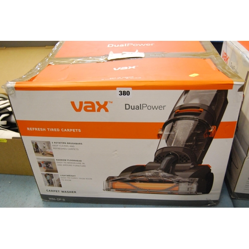 380 - VAX DUAL POWER CLEANER (BRAND NEW) P2300107113