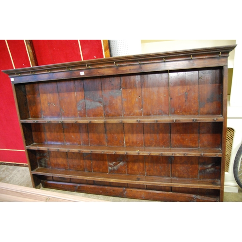 631 - OAK WELSH DRESSER BACK