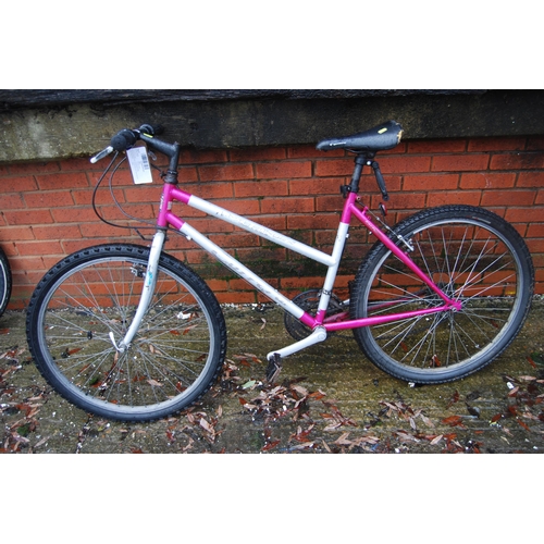 688 - PINK AND SILVER CARRERA MTB 21 INDEX BIKE P2300234143