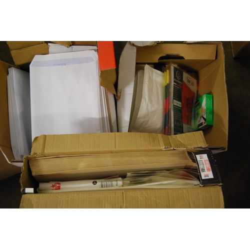 114 - 3 BOXES OF ENVELOPES